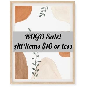 Buy One Get One Free Sale!